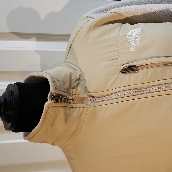 The North Face Jacket cream zip jacket size Medium - Picture 4 of 6